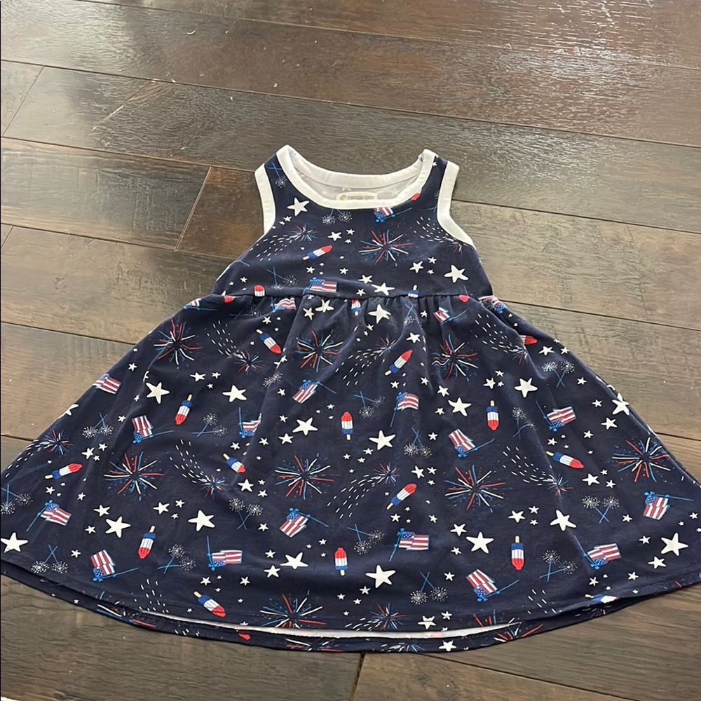 Patriotic Sleeveless Dress